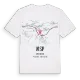 Visp karta t-shirt