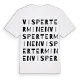 Visperterminen ordlek t-shirt
