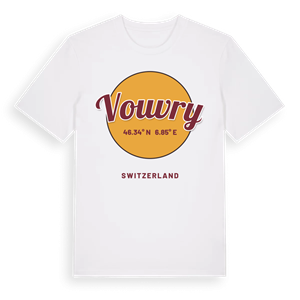 Vouvry cirkel t-shirt – ekologisk bomull t-shirt från Pinshirt
