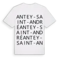Antey-Saint-André ordlek t-shirt