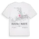 Aosta / Aoste karta t-shirt