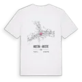 Aosta - Aoste karta t-shirt