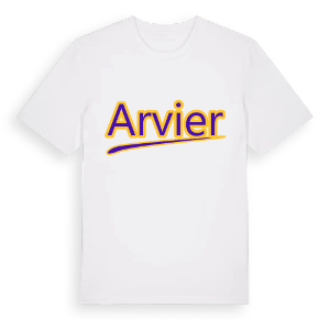 Arvier baseball t-shirt – ekologisk bomull t-shirt från Pinshirt