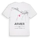 Arvier karta t-shirt