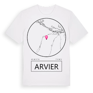 Arvier t-shirt – ekologisk bomull t-shirt från Pinshirt
