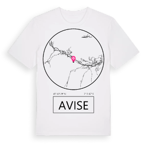 Avise t-shirt – ekologisk bomull t-shirt från Pinshirt
