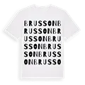Brusson ordlek t-shirt