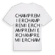Champremier ordlek t-shirt