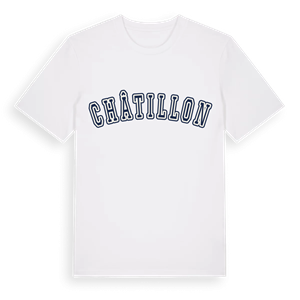 Châtillon college t-shirt – ekologisk bomull t-shirt från Pinshirt
