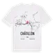 Châtillon karta t-shirt