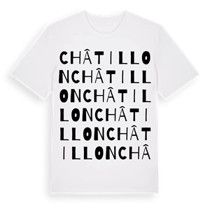 Châtillon ordlek t-shirt – ekologisk bomull t-shirt från Pinshirt