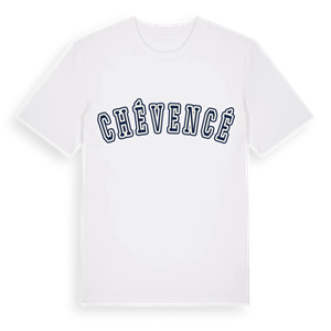 Chévencé college t-shirt – ekologisk bomull t-shirt från Pinshirt