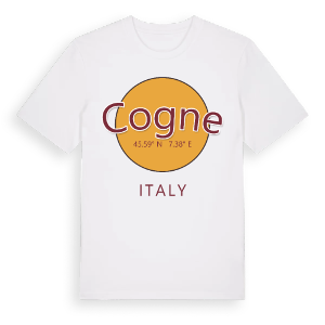 Cogne cirkel t-shirt – ekologisk bomull t-shirt från Pinshirt
