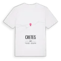 Cretes karta t-shirt