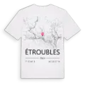 Étroubles karta t-shirt