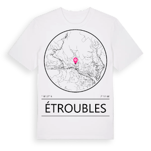 Étroubles t-shirt – ekologisk bomull t-shirt från Pinshirt