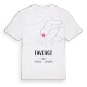 Faverge karta t-shirt