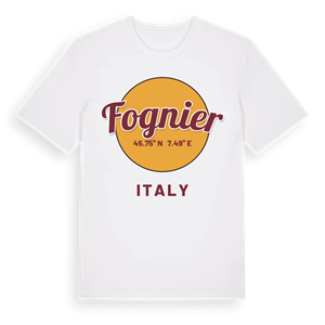 Fognier cirkel t-shirt – ekologisk bomull t-shirt från Pinshirt