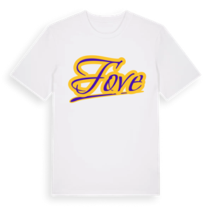 Fove baseball t-shirt – ekologisk bomull t-shirt från Pinshirt