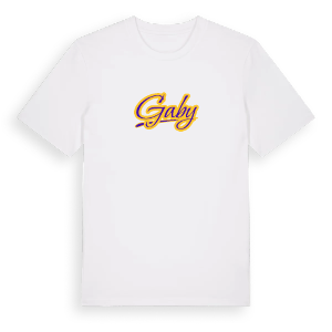 Gaby baseball t-shirt – ekologisk bomull t-shirt från Pinshirt
