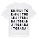 Granjit ordlek t-shirt