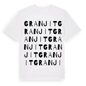 Granjit ordlek t-shirt – ekologisk bomull t-shirt från Pinshirt