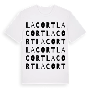 La Cort ordlek t-shirt – ekologisk bomull t-shirt från Pinshirt
