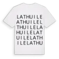 La Thuile ordlek t-shirt