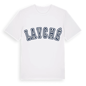 Layché college t-shirt – ekologisk bomull t-shirt från Pinshirt