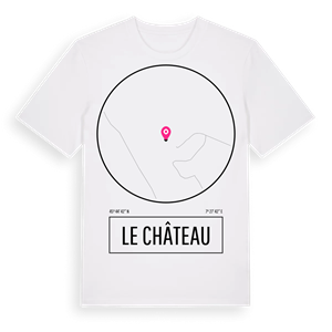 Le Château t-shirt – ekologisk bomull t-shirt från Pinshirt