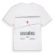 Les Crêtes karta t-shirt