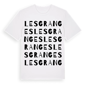 Les Granges ordlek t-shirt – ekologisk bomull t-shirt från Pinshirt