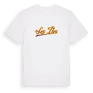 Les Îles baseball t-shirt – ekologisk bomull t-shirt från Pinshirt
