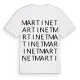 Martinet ordlek t-shirt