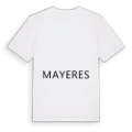 Jag älskar Mayeres t-shirt stort tryck