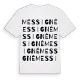 Messigné ordlek t-shirt
