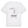 Montjovet karta t-shirt