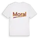 Moral baseball t-shirt