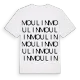 Moulin ordlek t-shirt