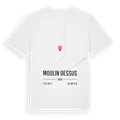 Moulin Dessus karta t-shirt