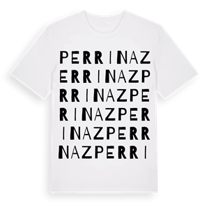 Perrinaz ordlek t-shirt – ekologisk bomull t-shirt från Pinshirt