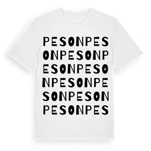 Peson ordlek t-shirt – ekologisk bomull t-shirt från Pinshirt