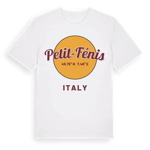 Petit-Fénis cirkel t-shirt – ekologisk bomull t-shirt från Pinshirt