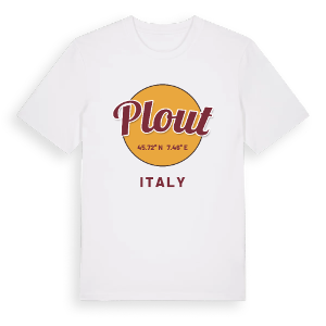 Plout cirkel t-shirt – ekologisk bomull t-shirt från Pinshirt