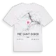 Pré-Saint-Didier karta t-shirt