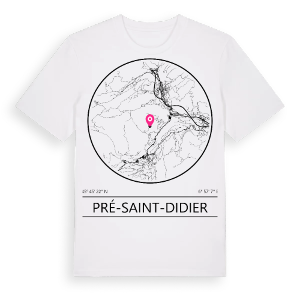 Pré-Saint-Didier t-shirt – ekologisk bomull t-shirt från Pinshirt