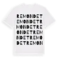 Remondet ordlek t-shirt