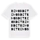 Remondet ordlek t-shirt