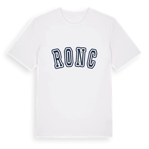 Ronc college t-shirt – ekologisk bomull t-shirt från Pinshirt