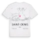 Saint-Denis karta t-shirt
